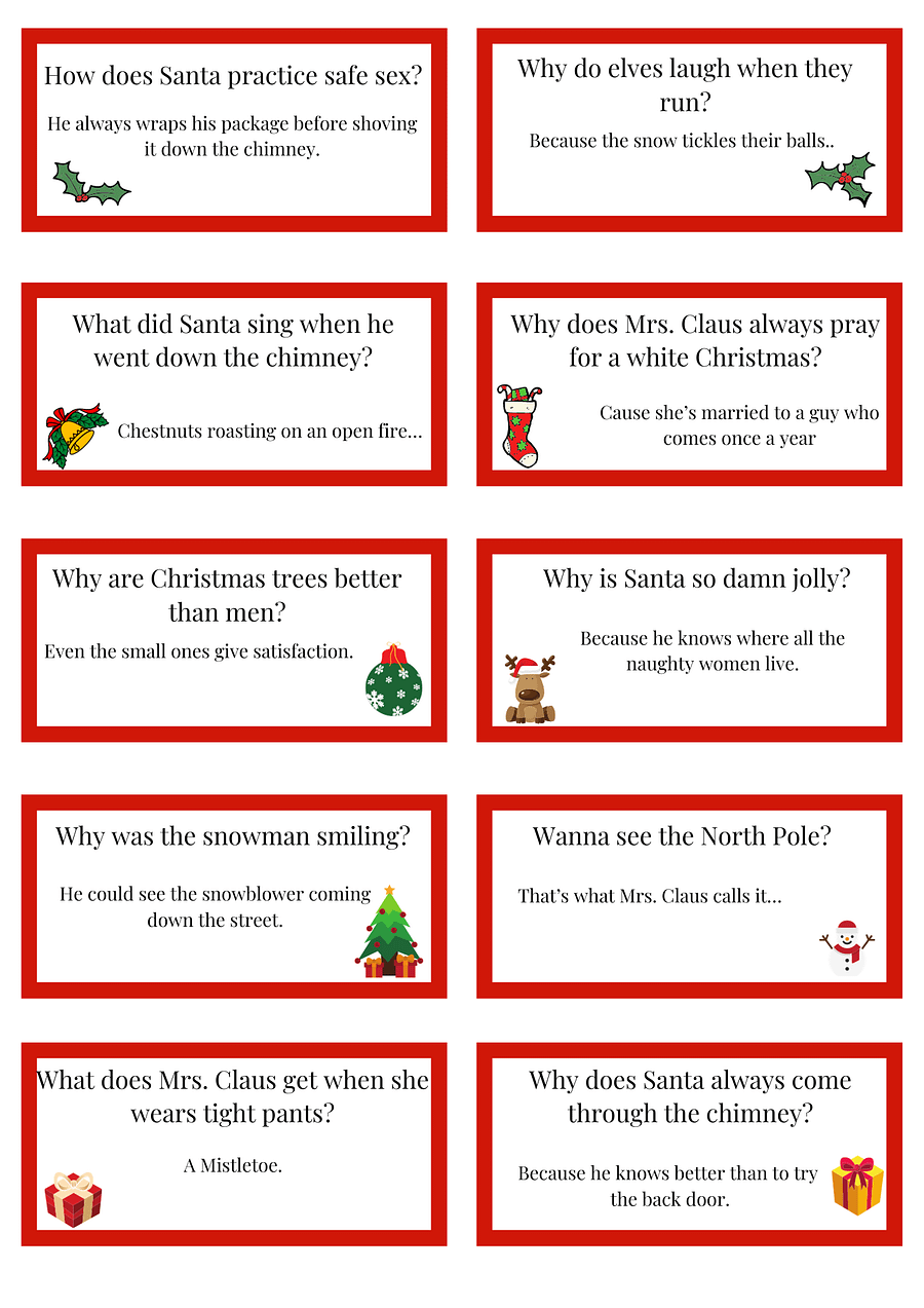Cheesy Christmas Cracker Jokes and Bucket List product image (1)