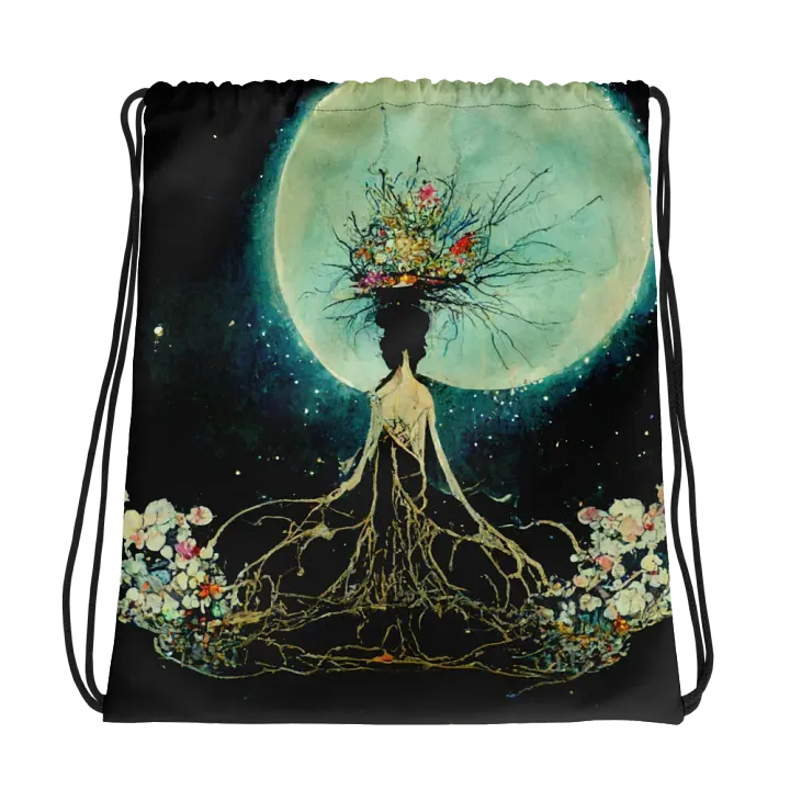 Vibrant Adventure Drawstring Backpack product image (1)