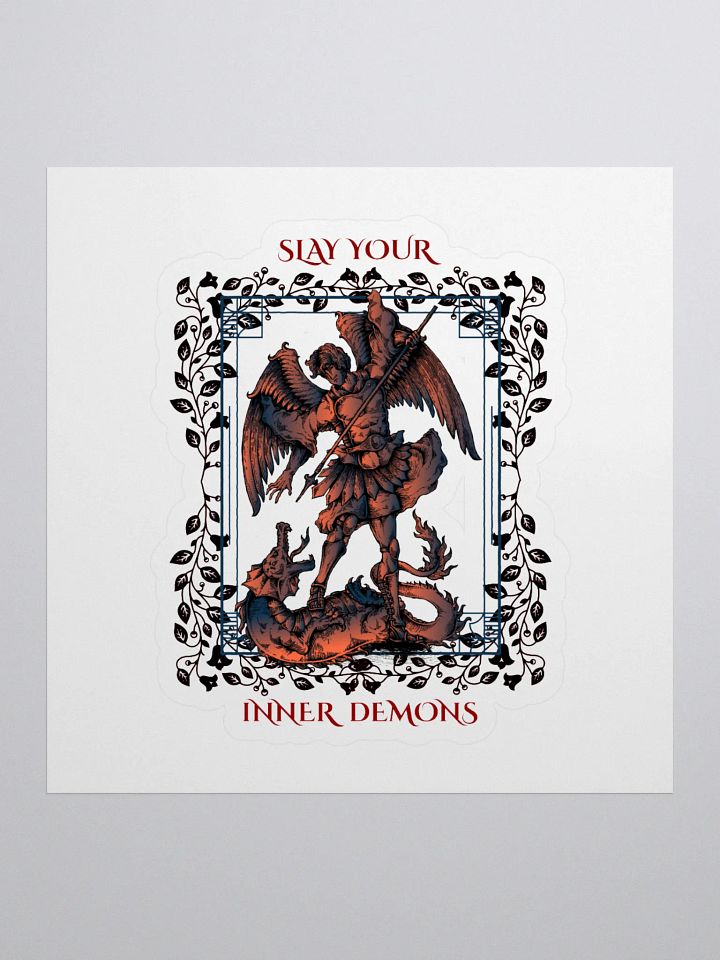 Angel vs. Dragon Kiss Cut Stickers product image (1)