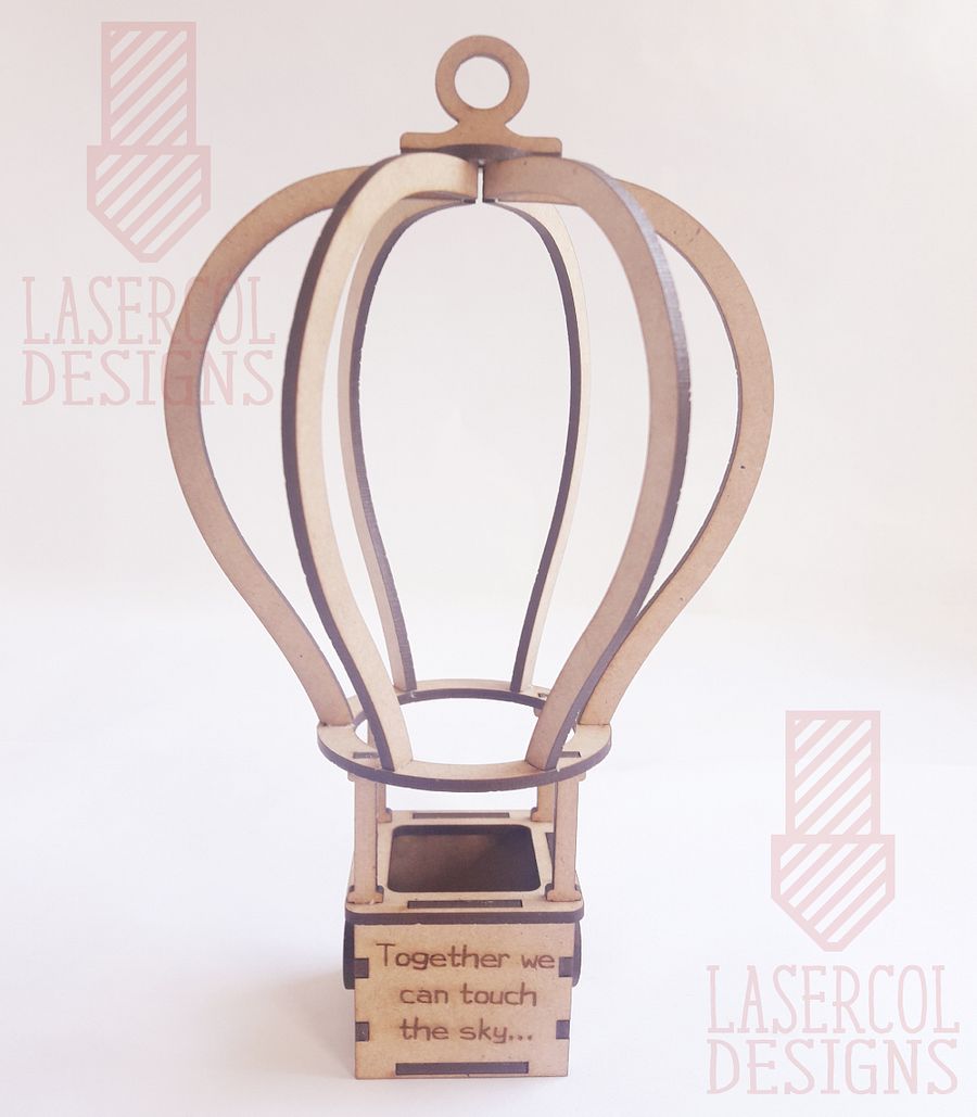 Hot Air Balloon - Laser Cut Files product image (4)