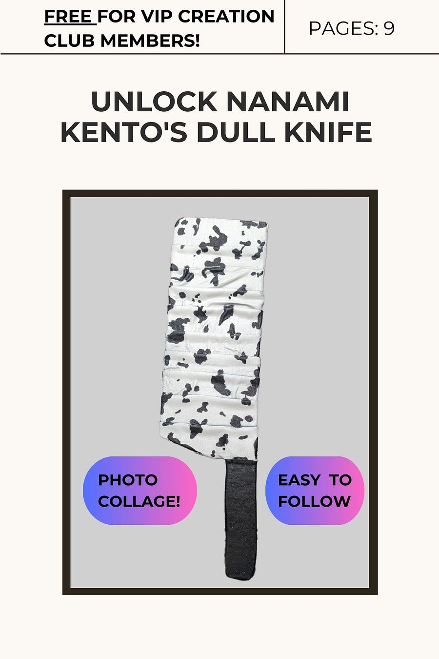Nanami Kento Knife Guide product image (1)