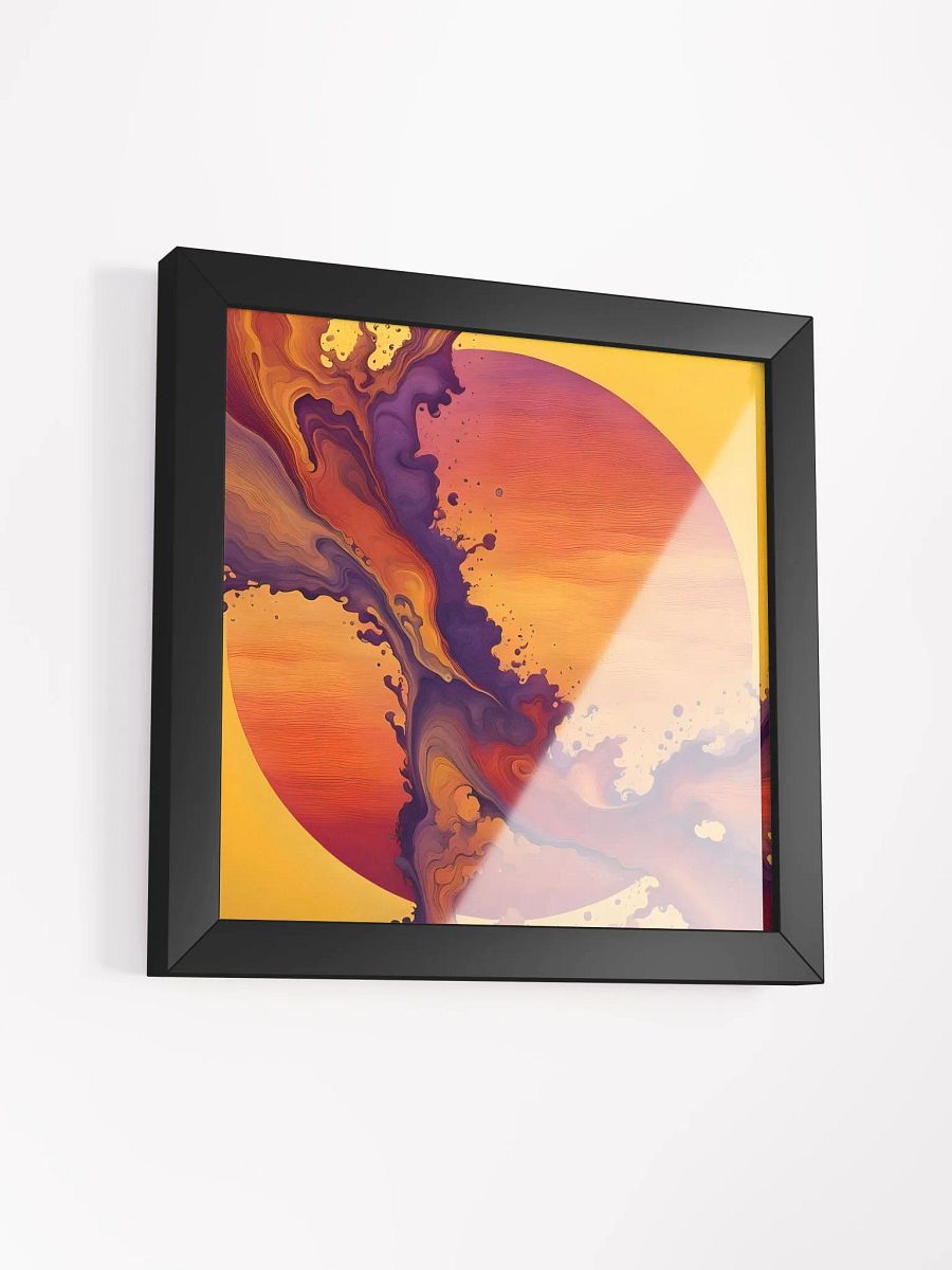 Sunset Inferno Dutch Pour Print product image (3)