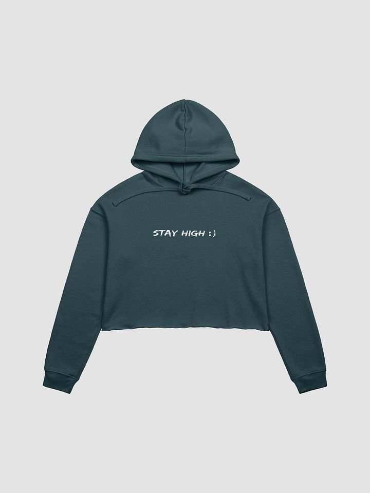 Stay High Fleece Crop Hoodie product image (5)