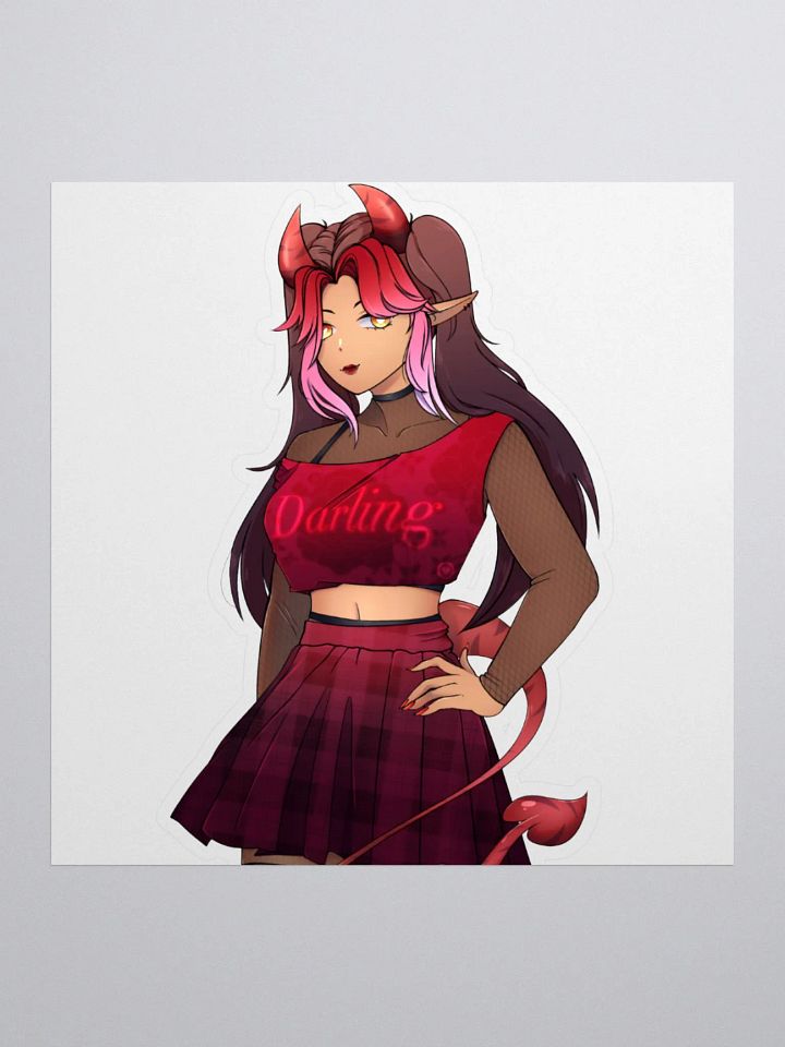 Darling Devil Kiss Cut Stickers product image (1)