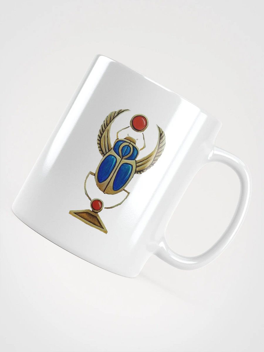 Egyptian Scarab Mug (White) product image (12)