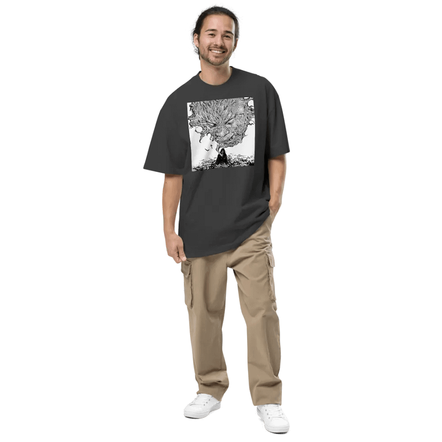Vagabond Musashi | Ego Within Oversized Faded T-Shirt product image (7)