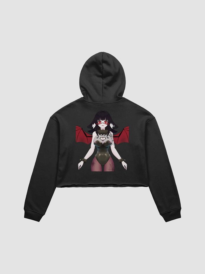Dark Floot Crop Hoodie product image (2)