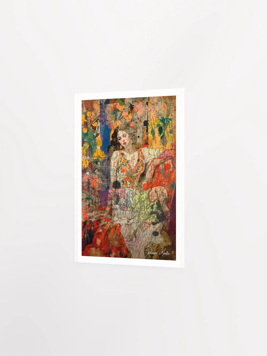 Lady of the World by Edward Martin-Vibrant Layers Poster Print product image (3)
