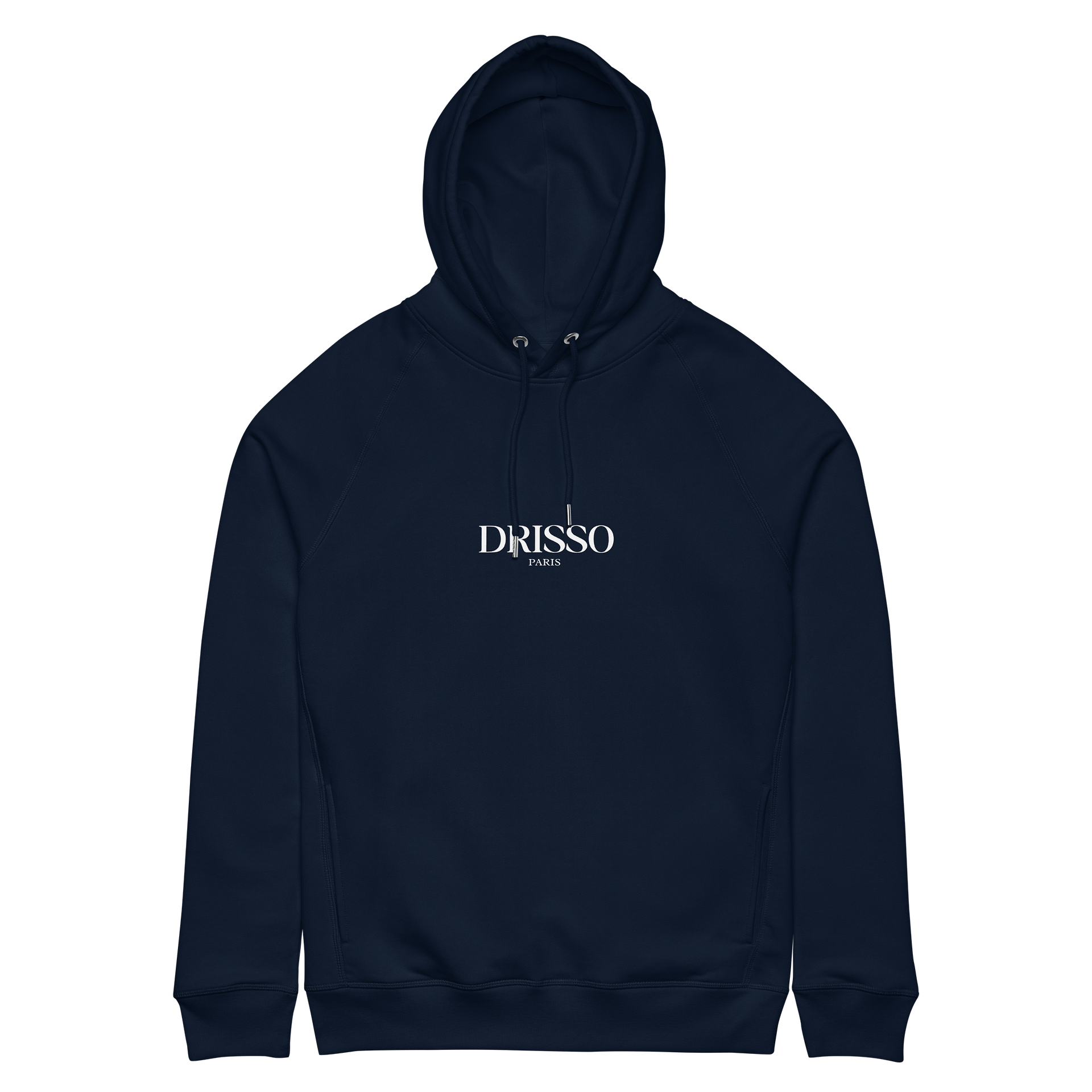 Drisso Paris™ Black Stanley/Stella Unisex Organic Side Pocket Hoodie product image (6)