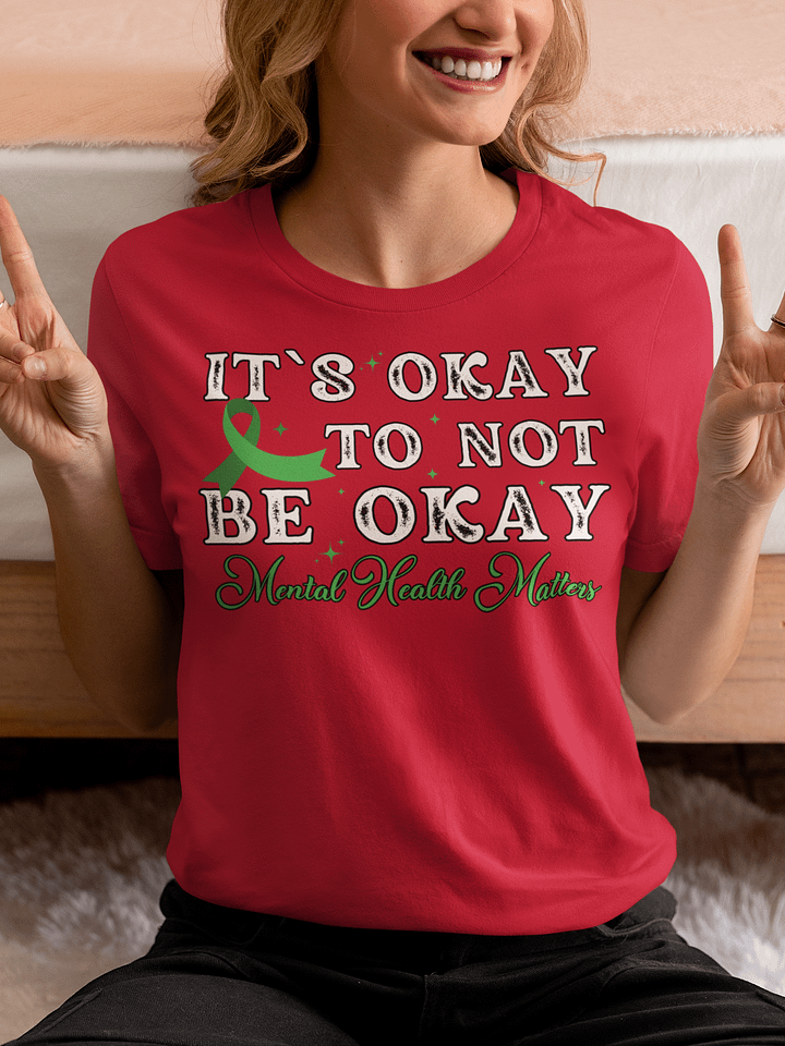 Mental Health Matters Bella Canvas T-Shirt product image (1)