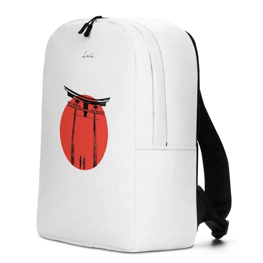 Backpack - Japan Torii Gate Couple Sunset White product image (2)