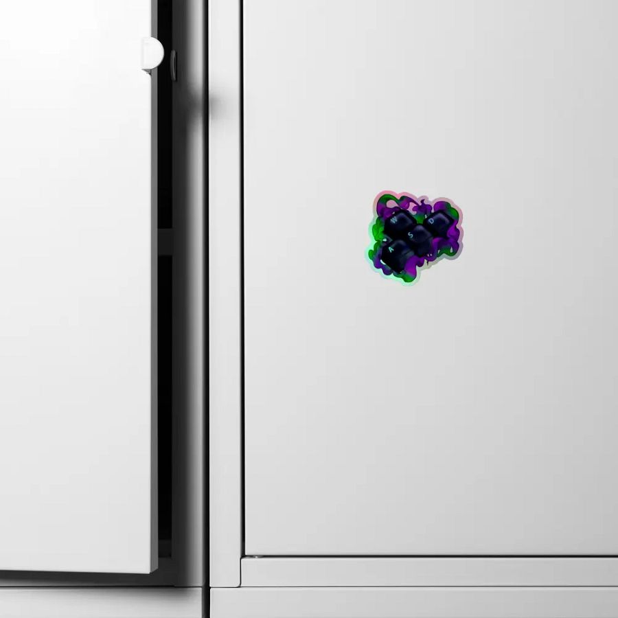 Cursed WASD sticker product image (6)