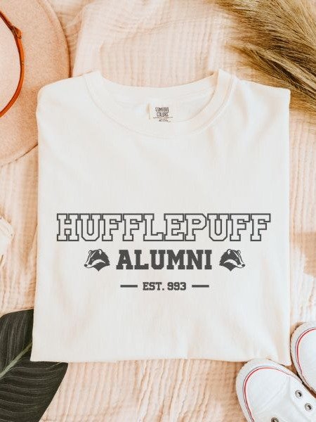 Hufflepuff Magical Alumni Vintage Collegiate Shirt product image (12)