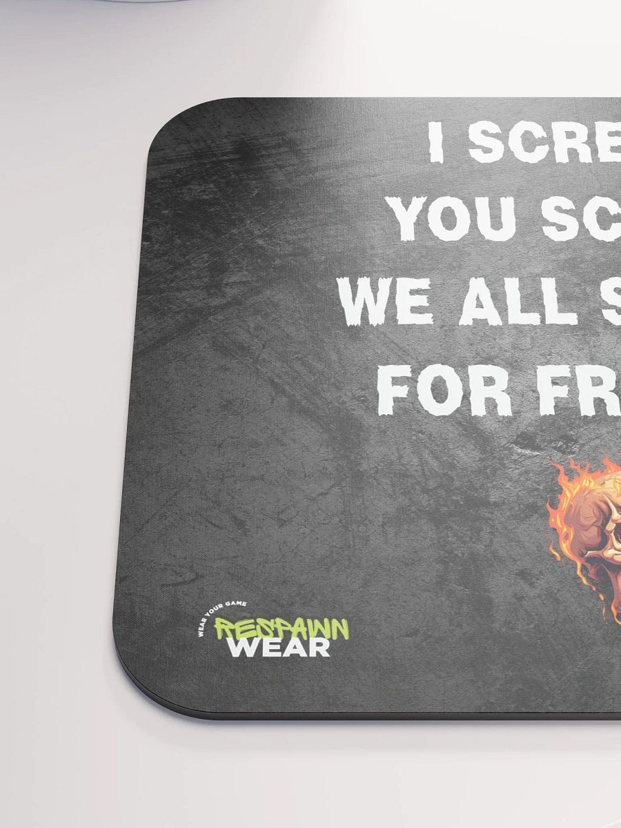 Flaming Skull Classic Mouse Pad product image (6)