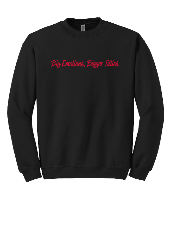 BLACK CREWNECK - BEBT product image (1)