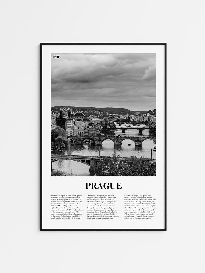 Prague 04 Newspaper Poster product image (1)