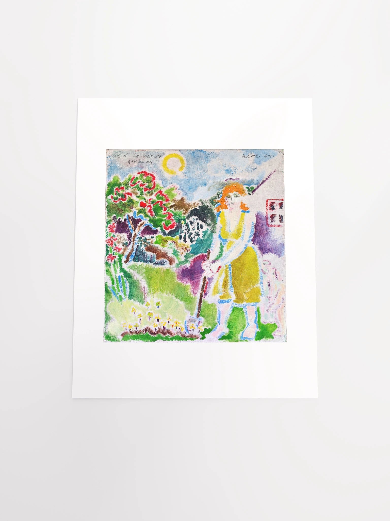 Eve of the Northwest Gardening (1987) print product image (8)