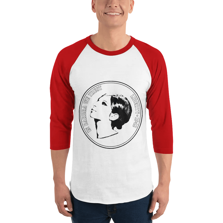 In Barbra We Trust - Midnight Comfort Raglan Tee product image (3)
