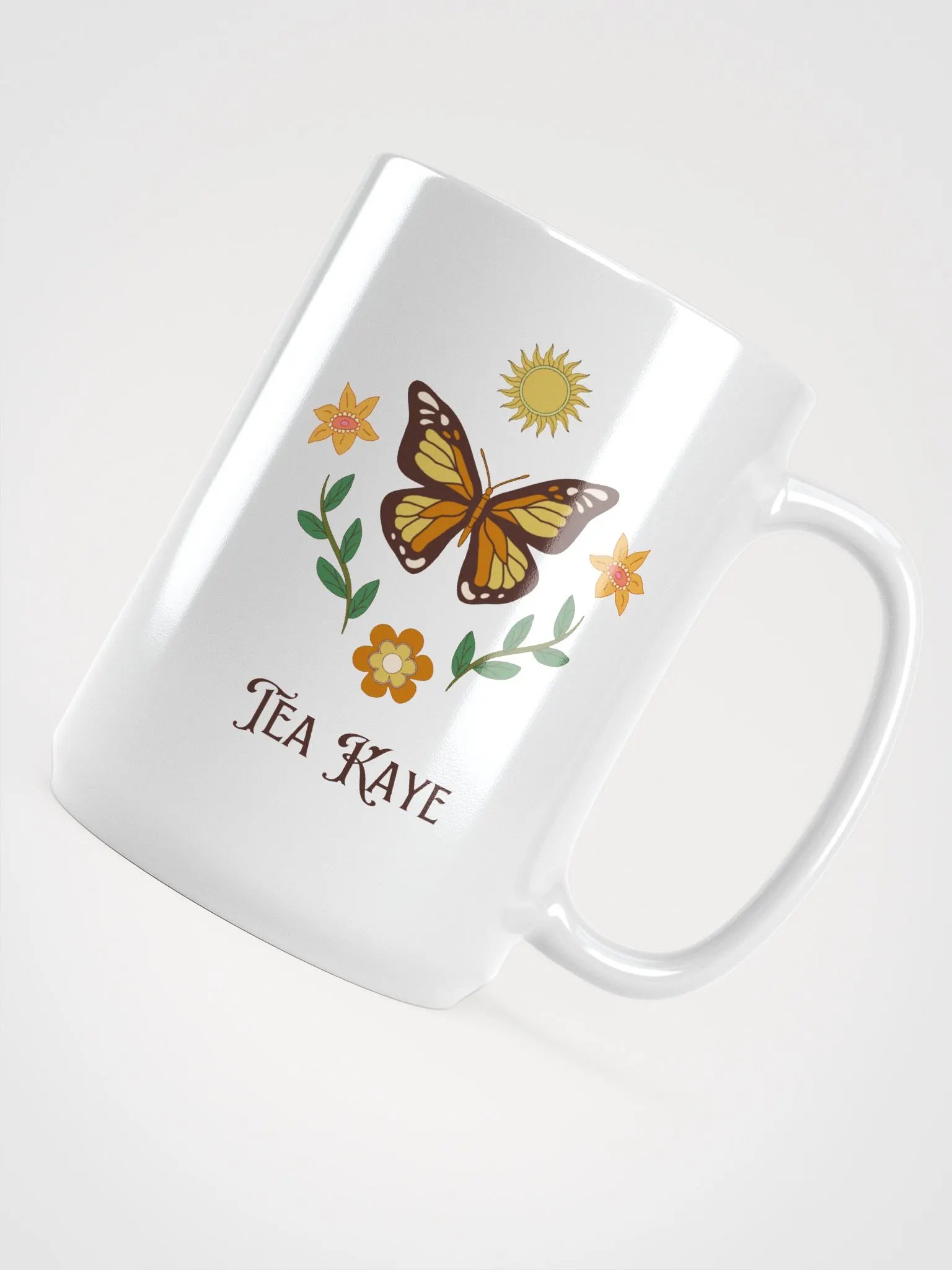 Butterfly Bliss White Mug product image (4)