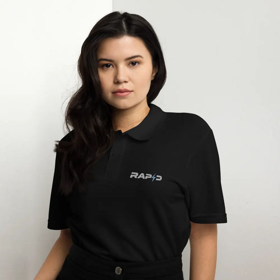 Rapid Hosting Logo Unisex Polo Shirt product image (12)