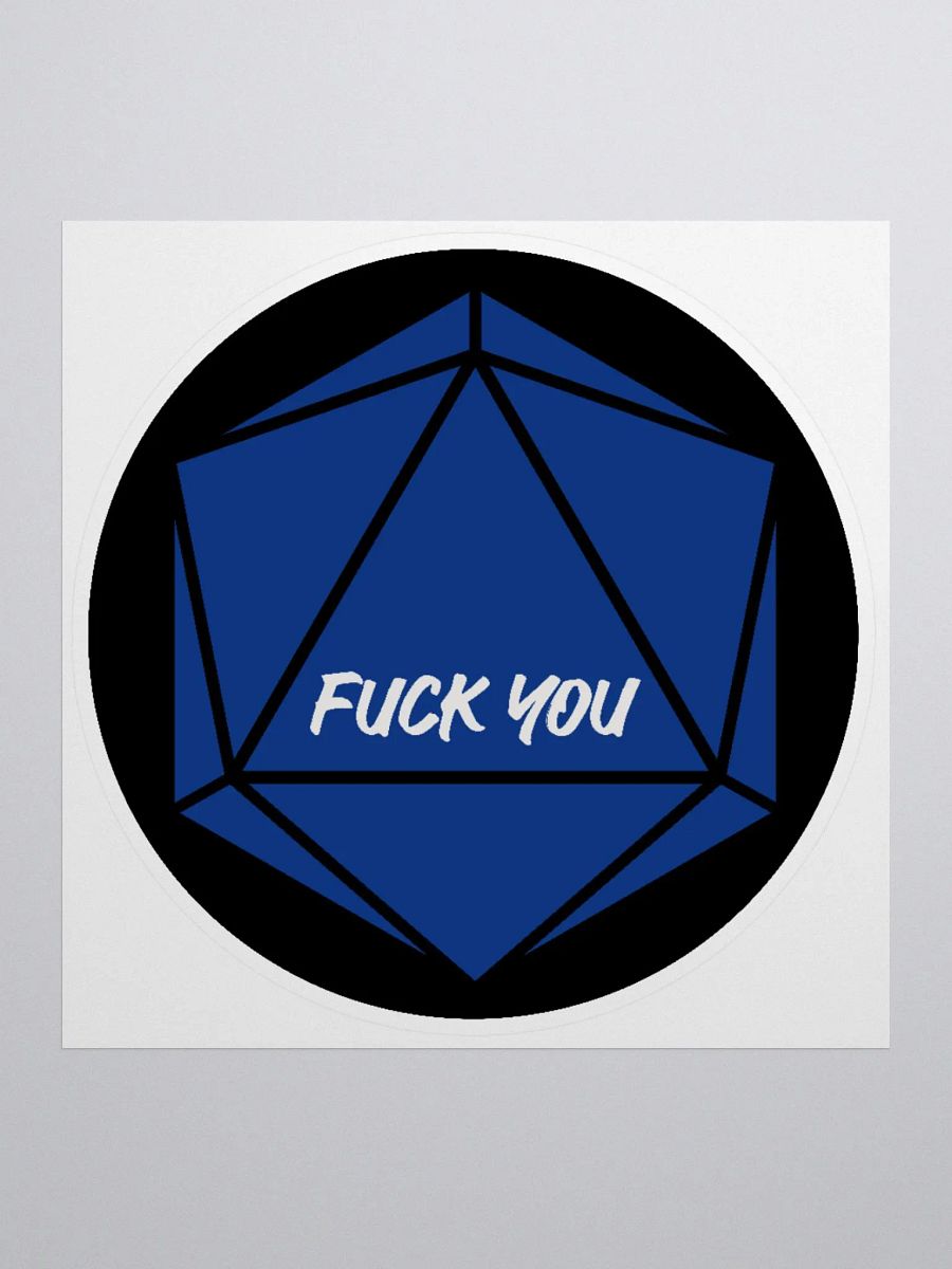 magic eight ball sticker (eff you) product image (3)