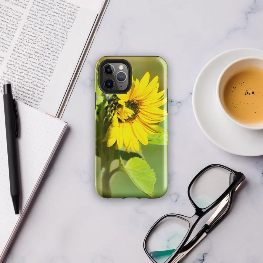 Tough Case iPhone®: Sunflower in early autumn product image (6)