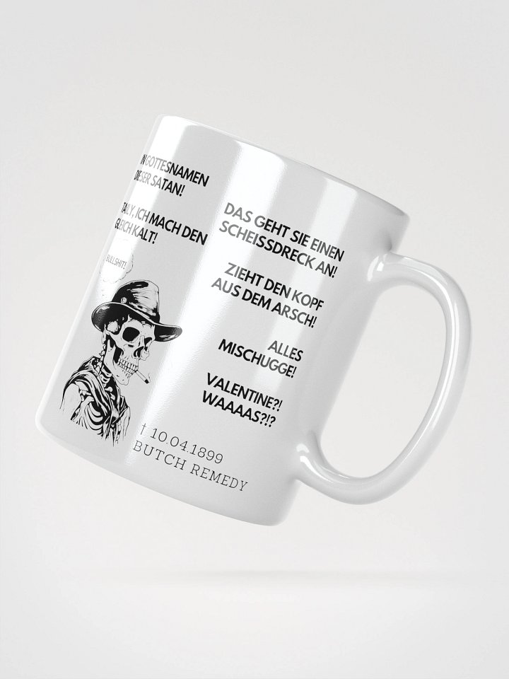 HRNBCK MUG - RIP Remedy White Edition One product image (5)
