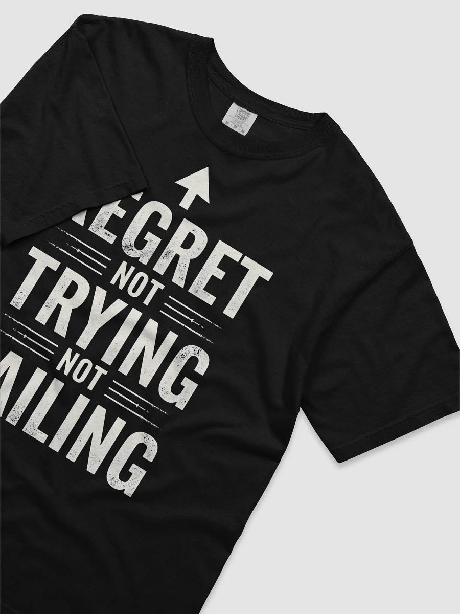 Regret Not Trying, Not Failing – The Ultimate Jeff Bezos Inspired T-Shirt to Ignite Your Inner Entrepreneur and Transform Your Life product image (3)