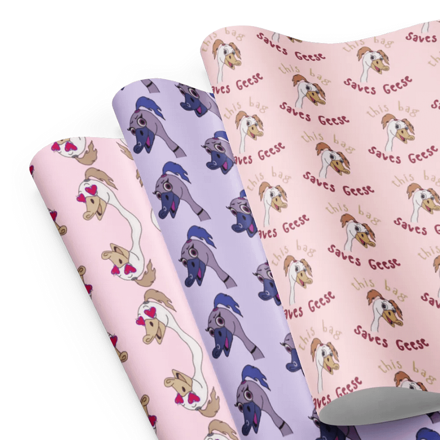Goosey Gift Wrapping Paper Set product image (3)