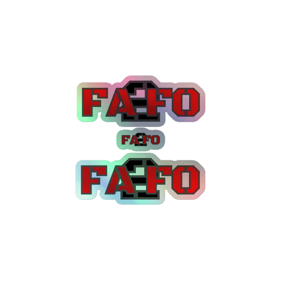 FA2FO Holographic Stickers product image (1)