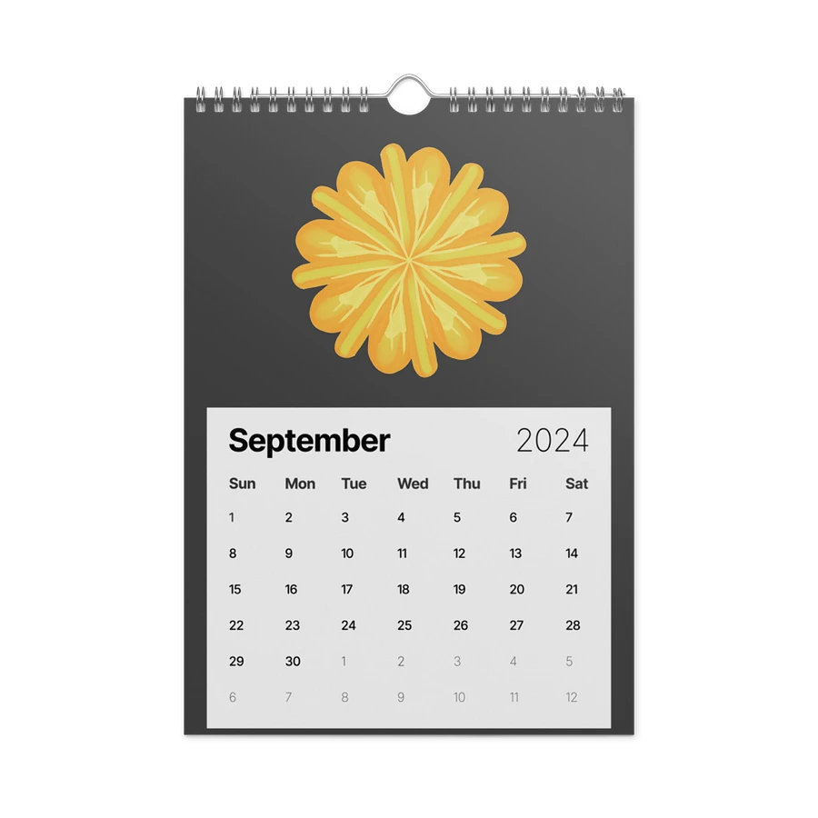 Isolated Flowers 2024 Calendar product image (35)
