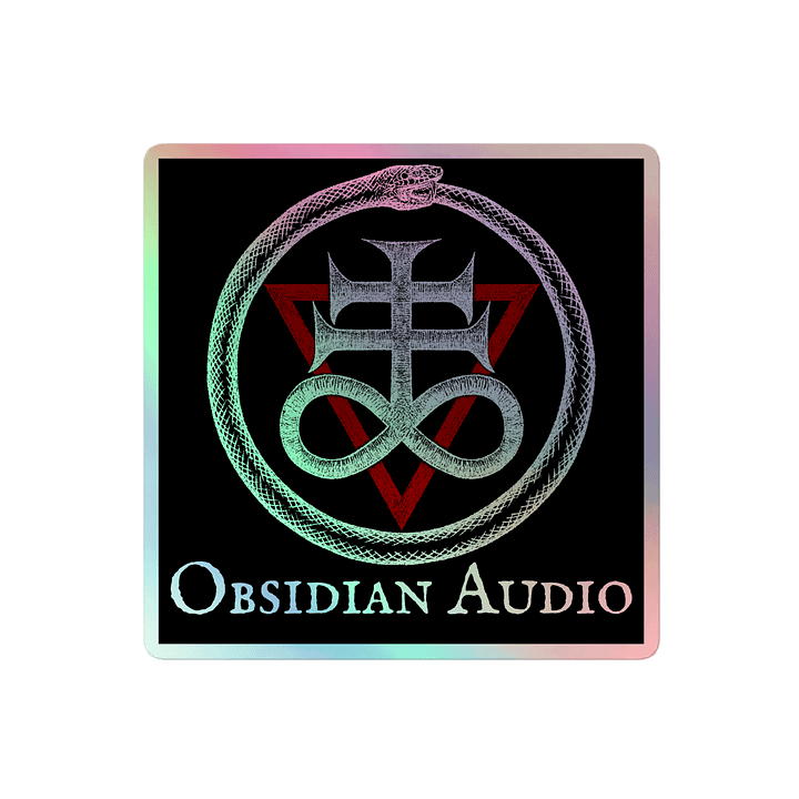 Obsidian Audio Sigil Sticker product image (2)