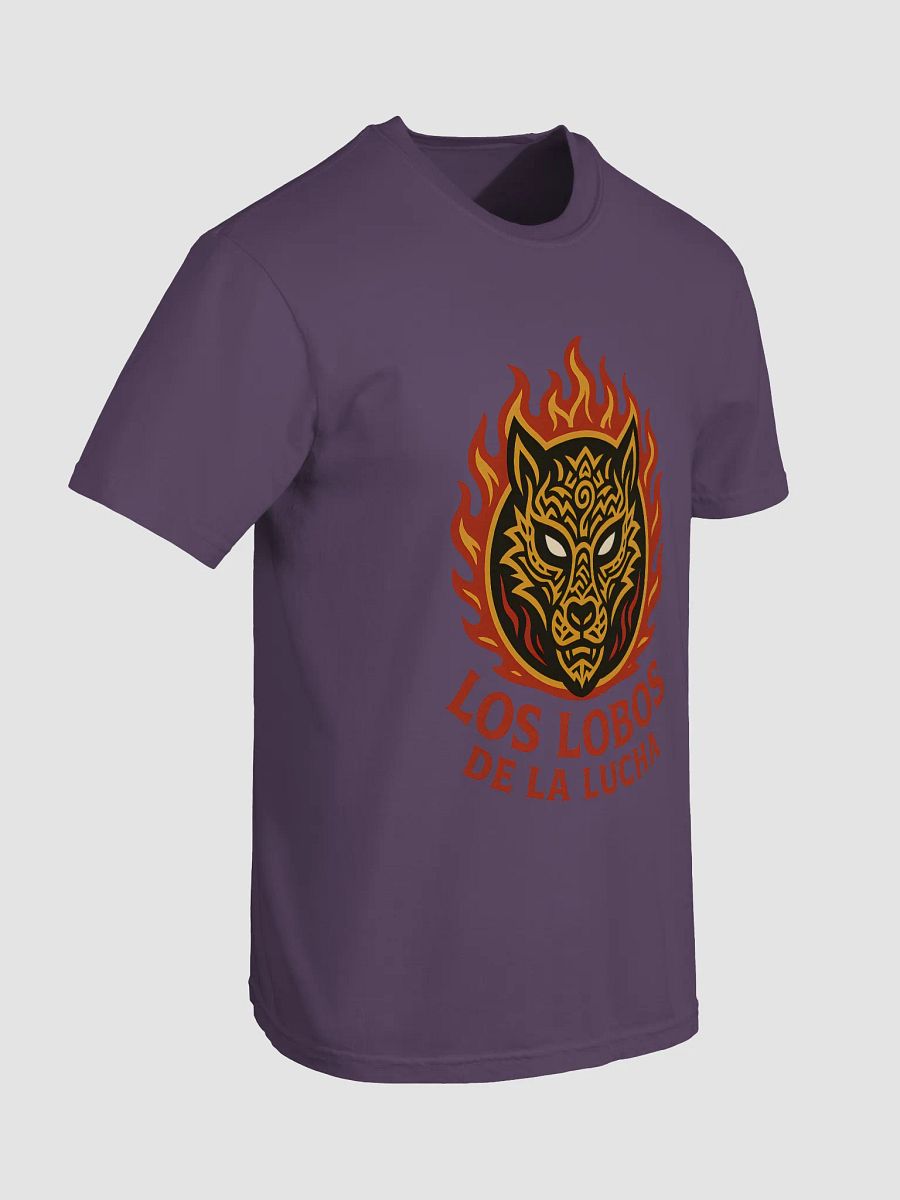Los Lobos de la Lucha: Fire in the Pack Tee product image (85)