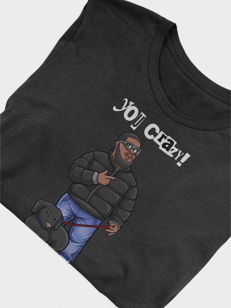 You F**king Crazy Black Tee product image (5)