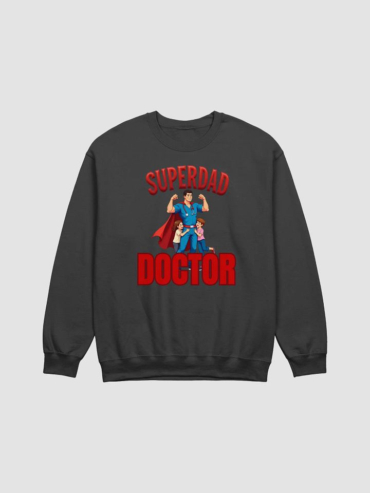 Superdad Doctor Crewneck Sweatshirt product image (9)