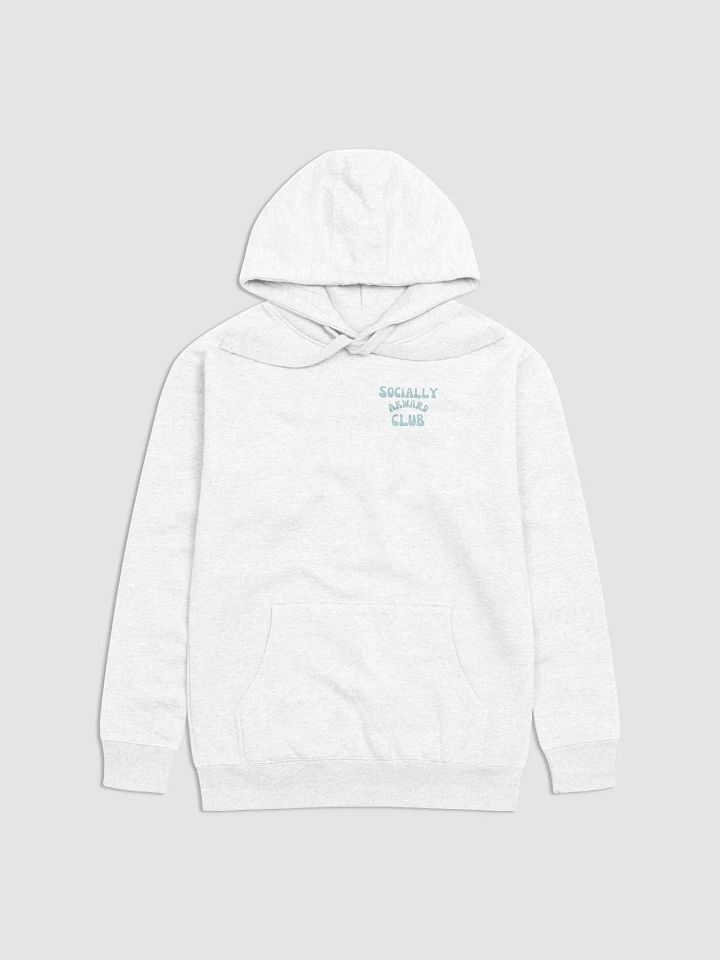 Socially Awkward Club Hoodie - White product image (1)