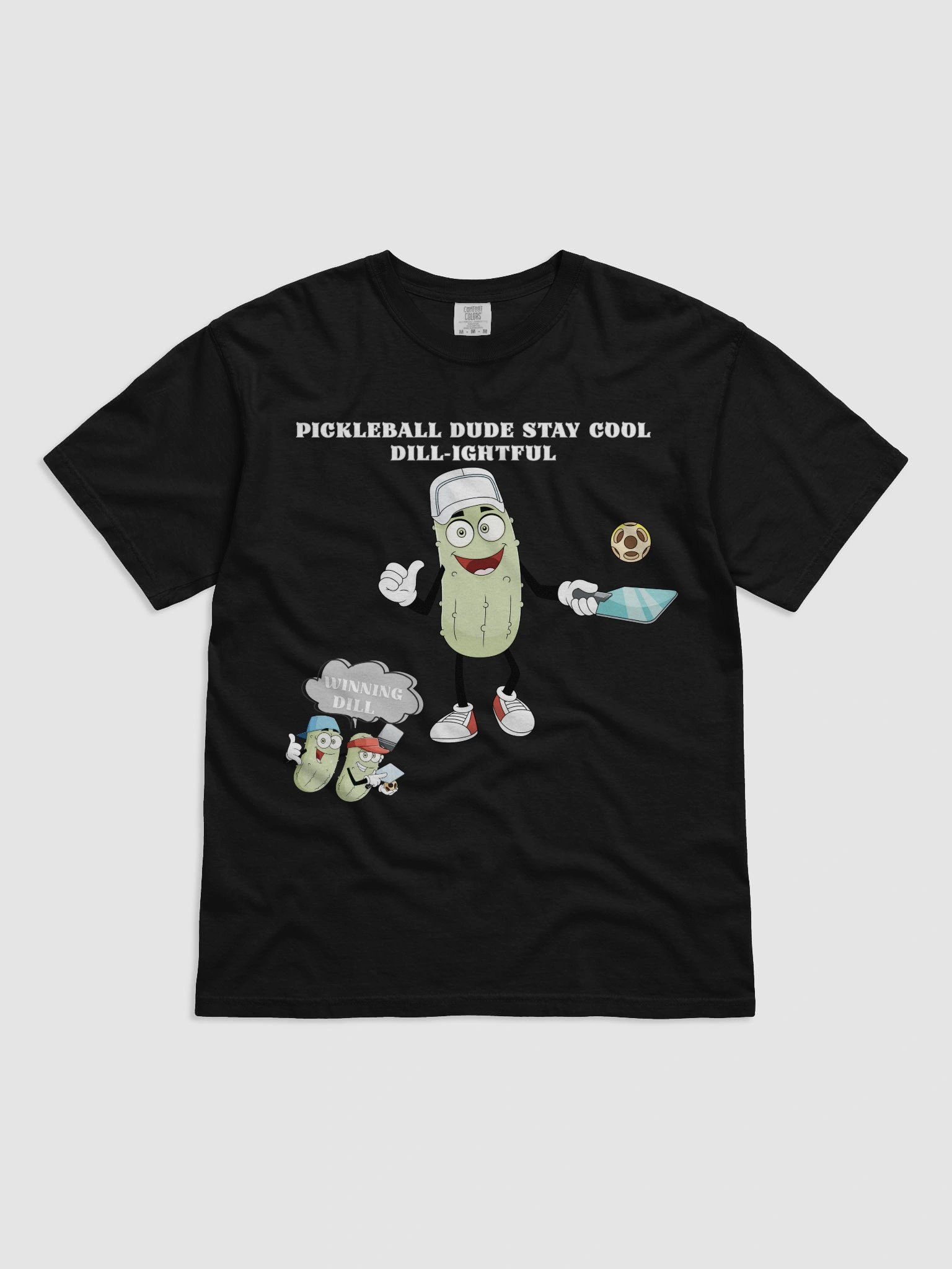 Pickleball Cool Dude Heavyweight T-Shirt product image (5)