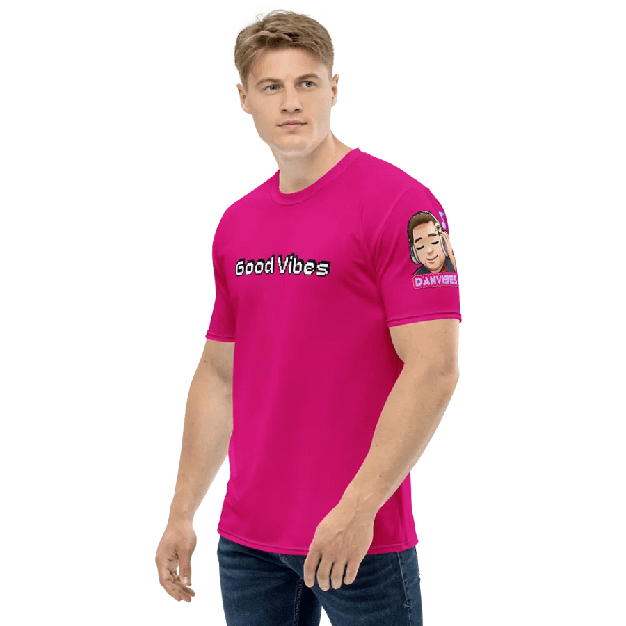 Good Vibes shirt - pink product image (3)