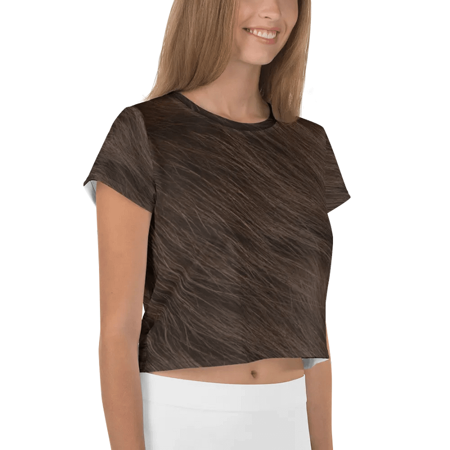 Havana Brown Cat Crop Tee product image (4)
