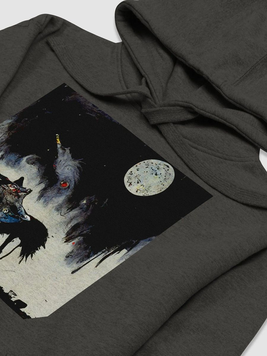 Moonlit Howl Unisex Premium Hoodie product image (3)