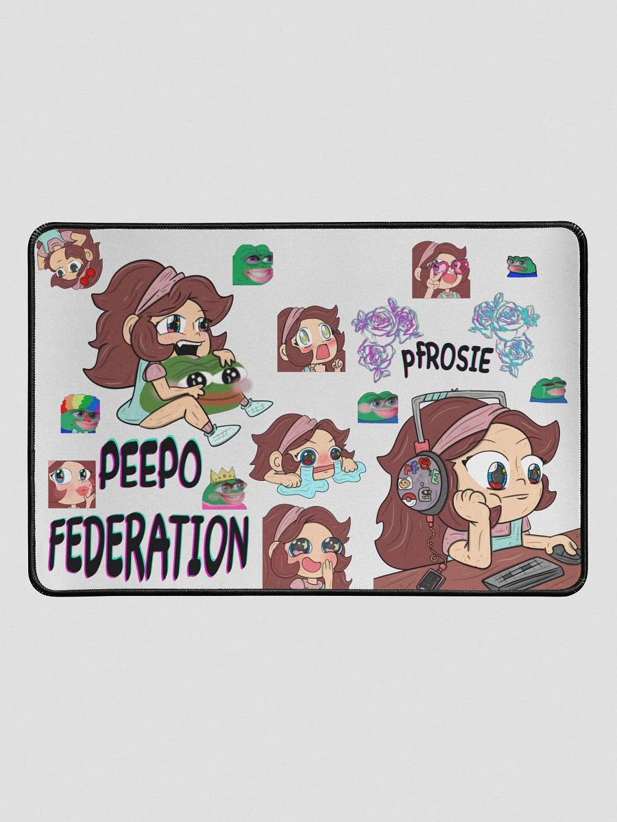 Peepo Fed Desk mat! product image (1)