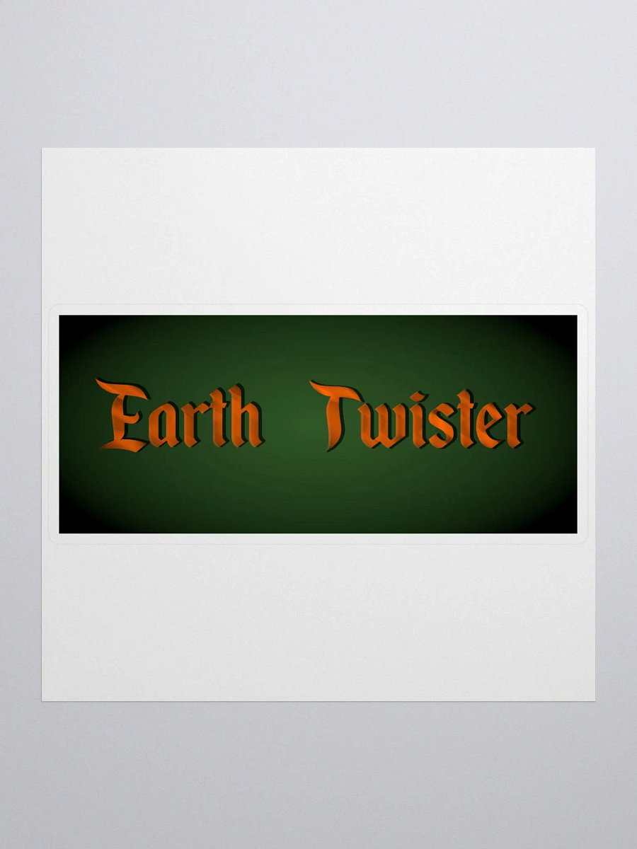 Earth Twister Sticker product image (1)