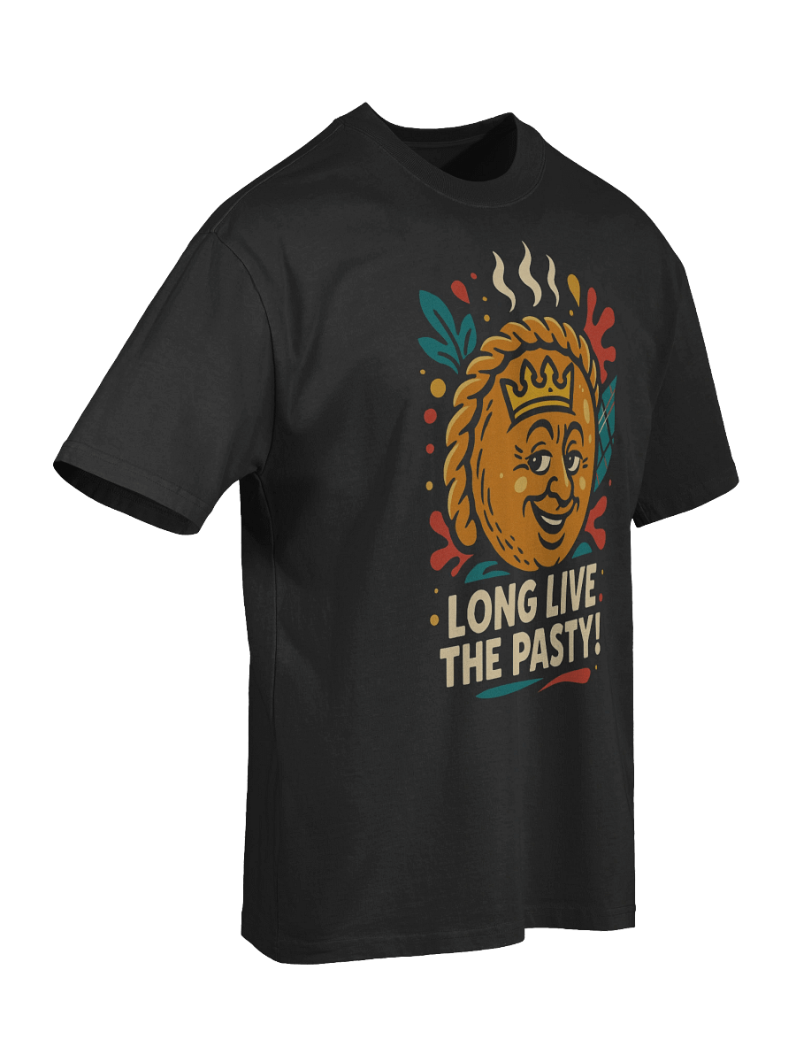 Long Live the Pasty! - Cornwall Oversized Faded T-Shirt product image (7)