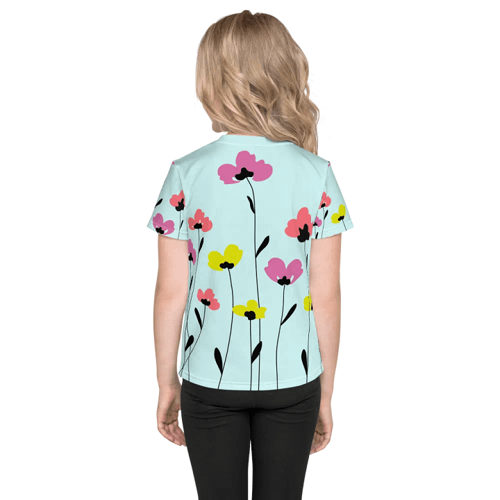 All-Over Print Kids Crew Neck T-Shirt product image (2)