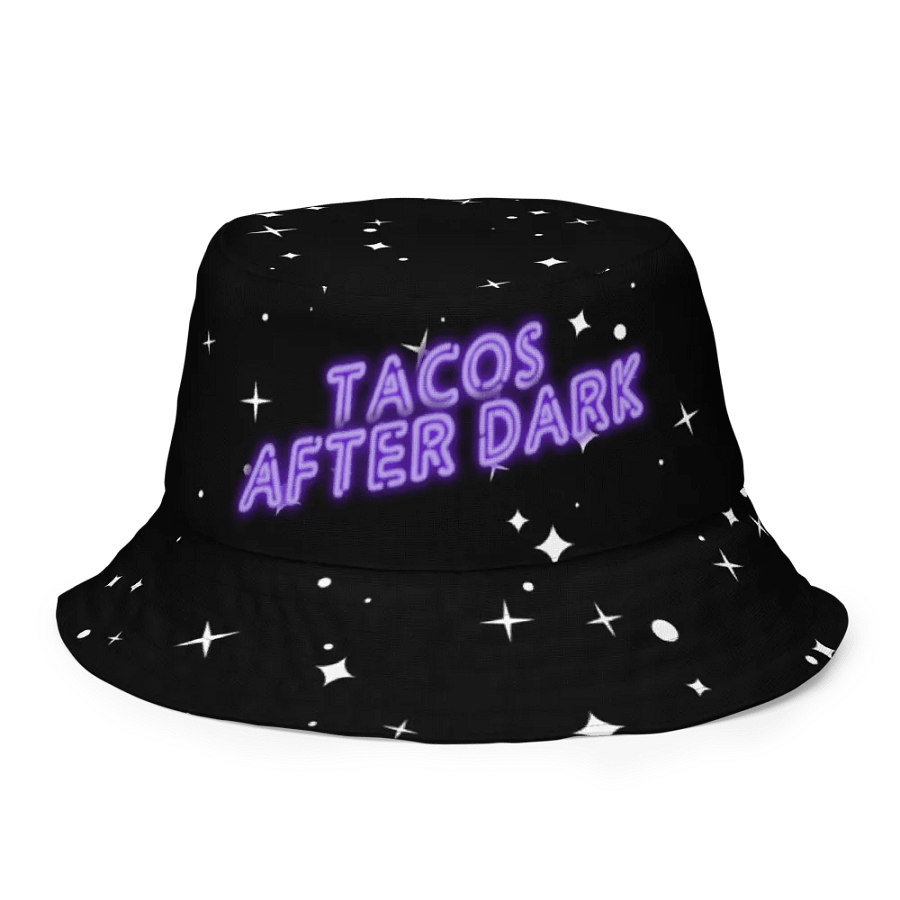 Reversible TacosDeGatos x After Dark Bucket Hat product image (4)