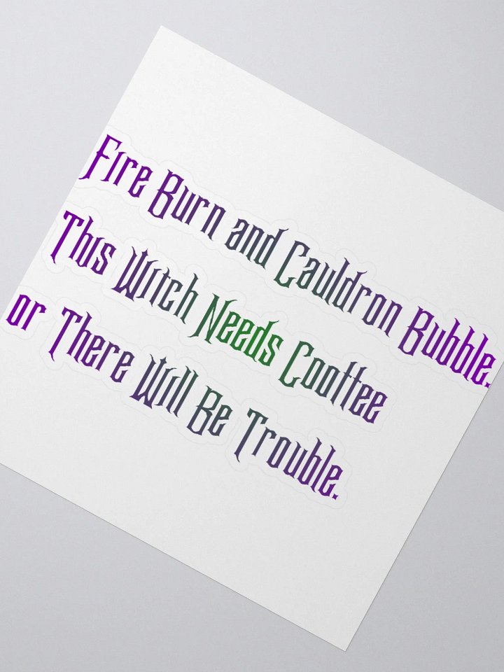 Witch Brew Sticker product image (2)