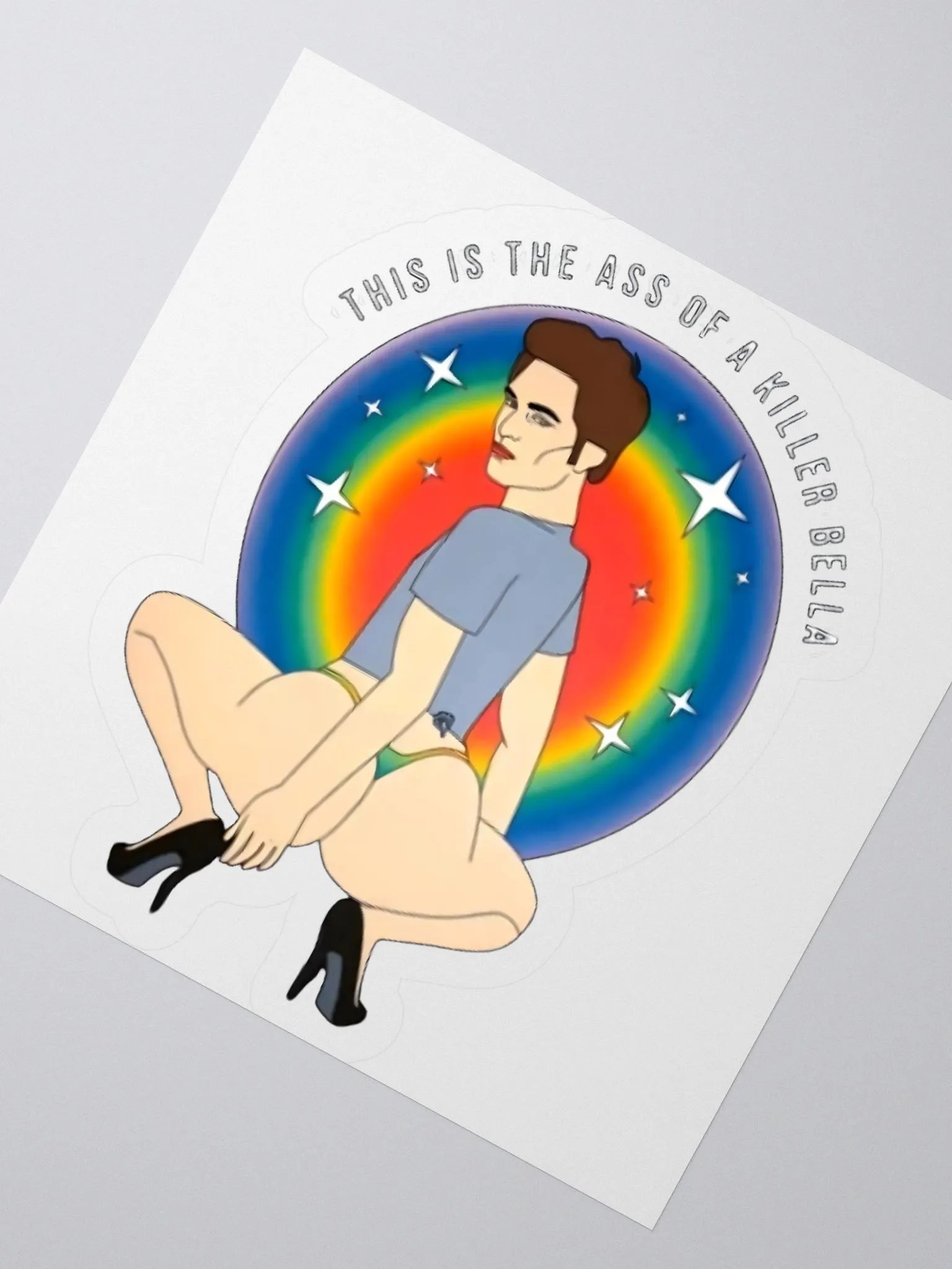 This Is The Ass Of A Killer Bella Sticker product image (2)