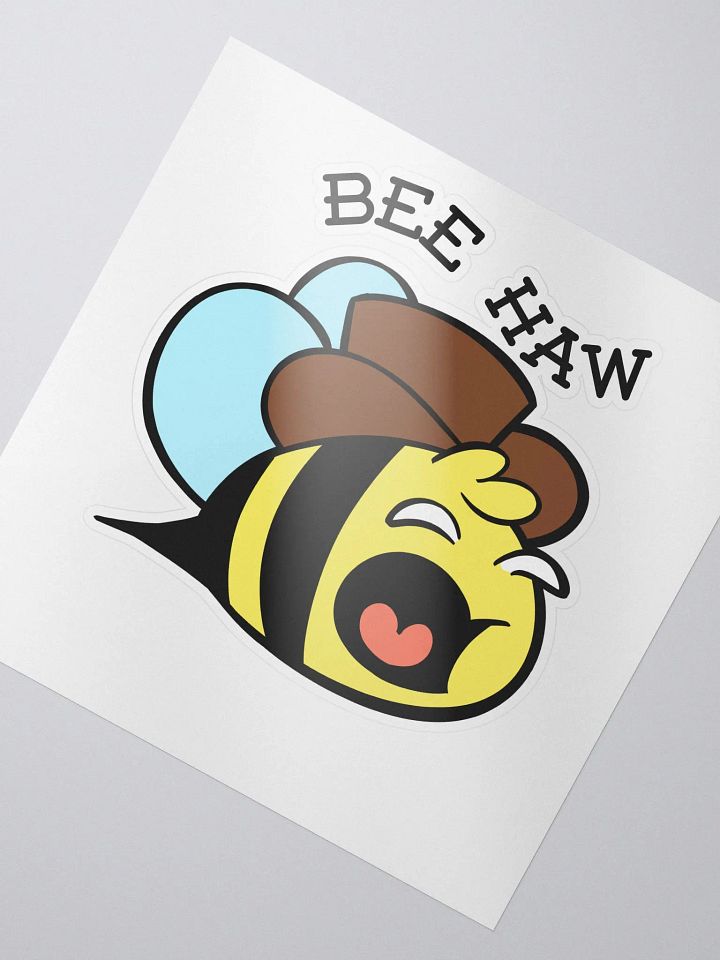 Bee Haw Sticker product image (2)