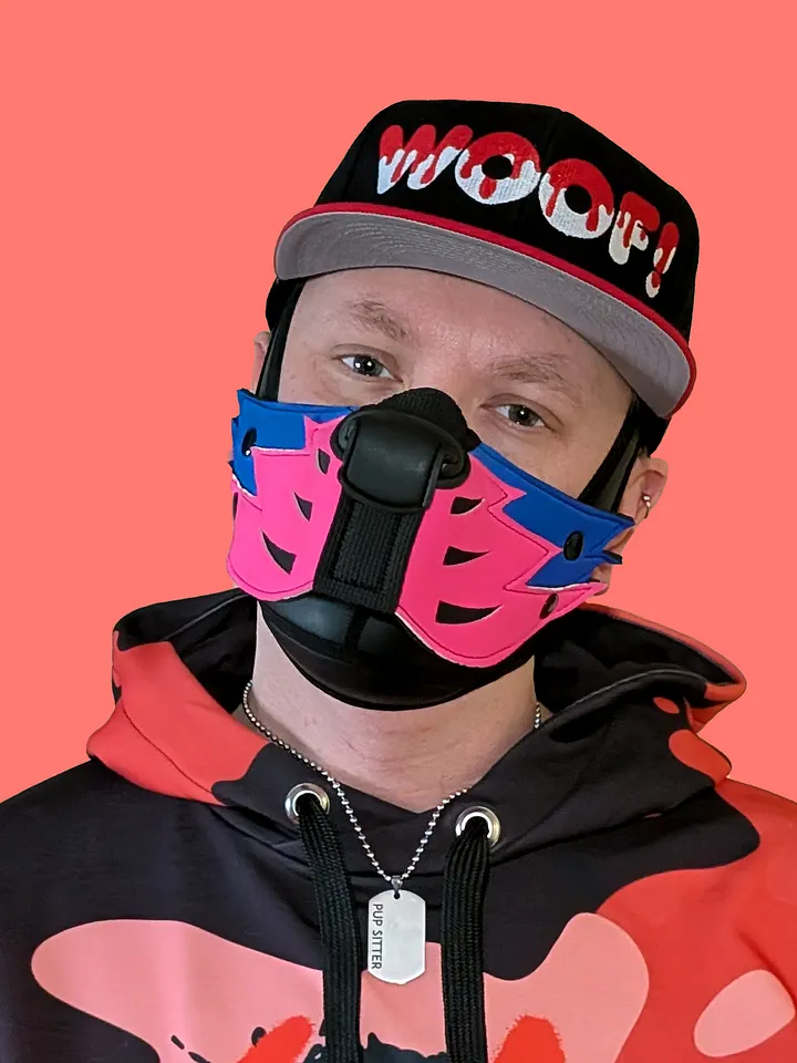 Speak Hat - WOOF! - Purple Drip product image (2)
