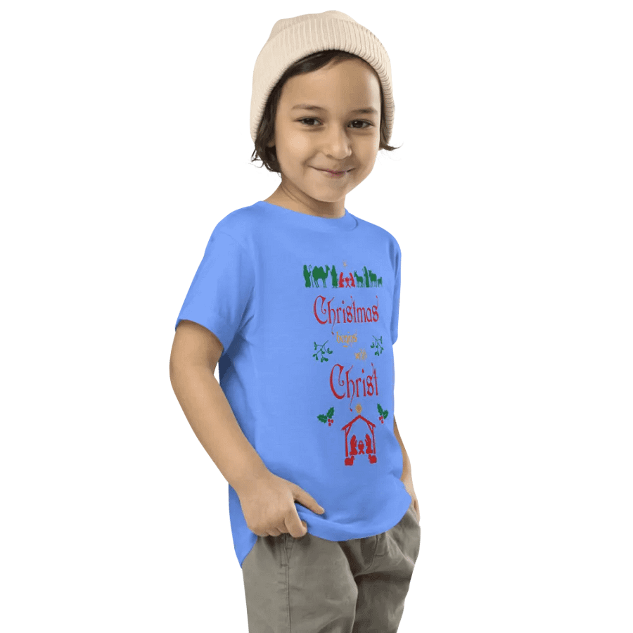 Christmas Begins With Christ Toddler T-Shirt product image (6)